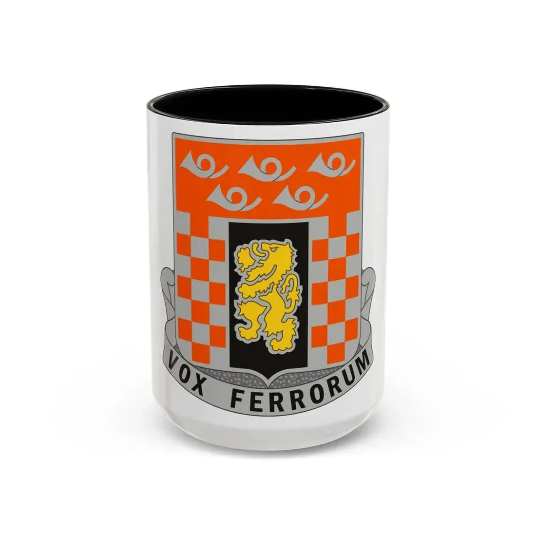 143 Signal Battalion (U.S. Army) Accent Coffee Mug 15oz Black - Go Mug Yourself