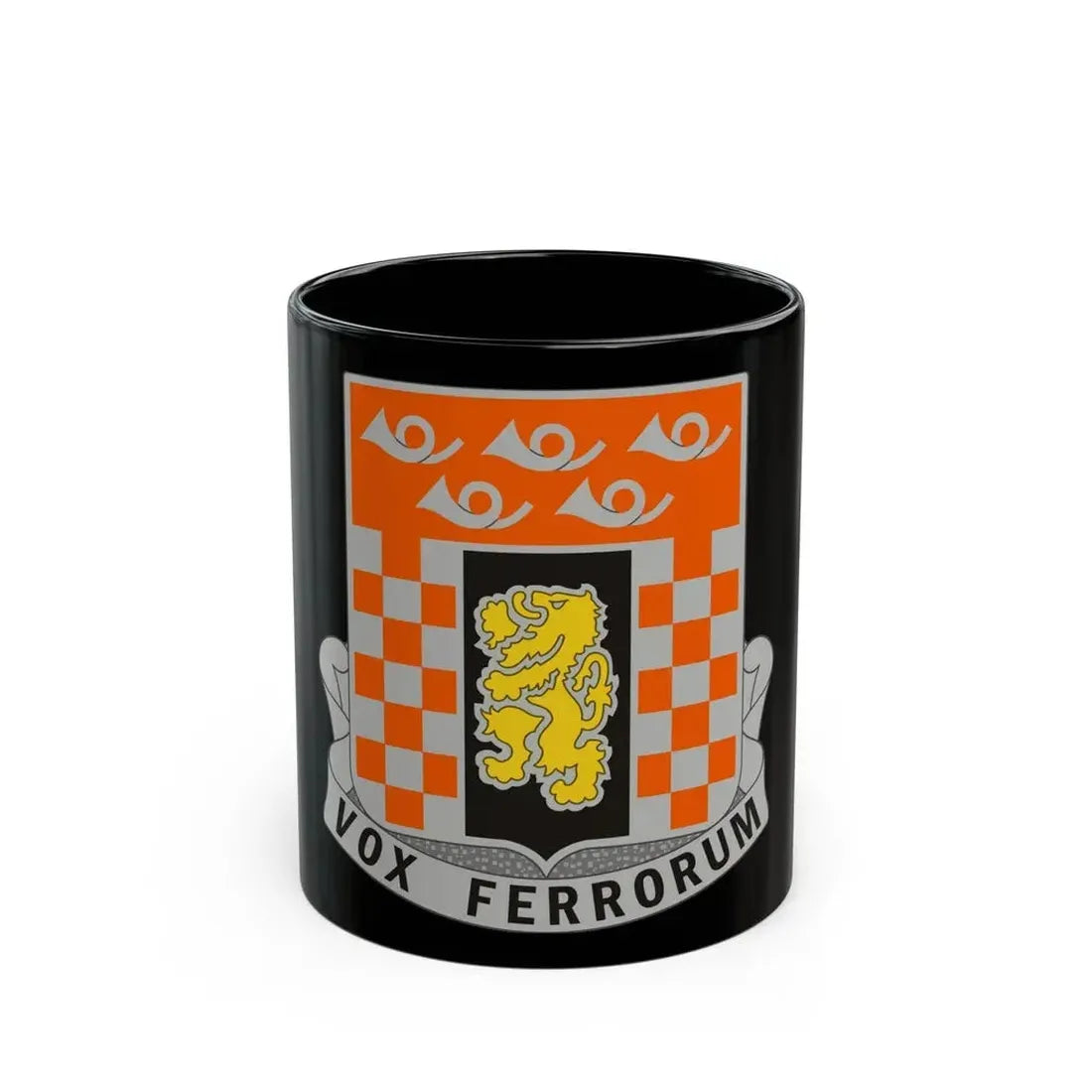 143 Signal Battalion (U.S. Army) Black Coffee Mug 11oz - Go Mug Yourself