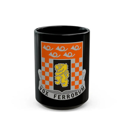 143 Signal Battalion (U.S. Army) Black Coffee Mug 15oz - Go Mug Yourself