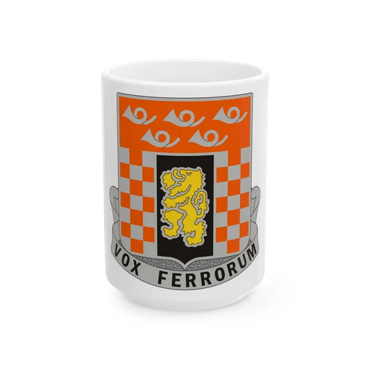 143 Signal Battalion (U.S. Army) White Coffee Mug 15oz - Go Mug Yourself