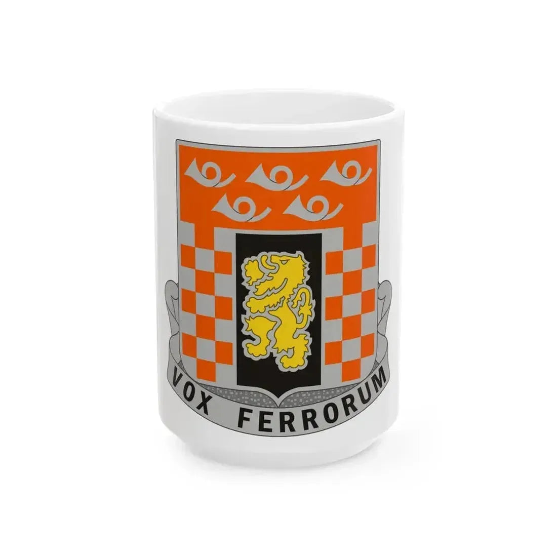 143 Signal Battalion (U.S. Army) White Coffee Mug 15oz - Go Mug Yourself