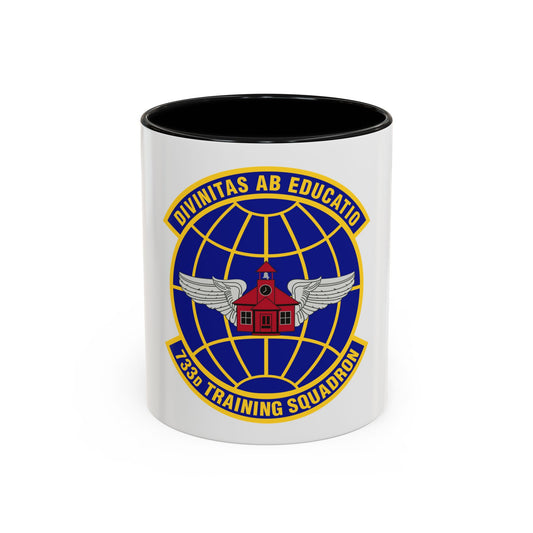 733d Training Squadron (U.S. Air Force) Accent Coffee Mug