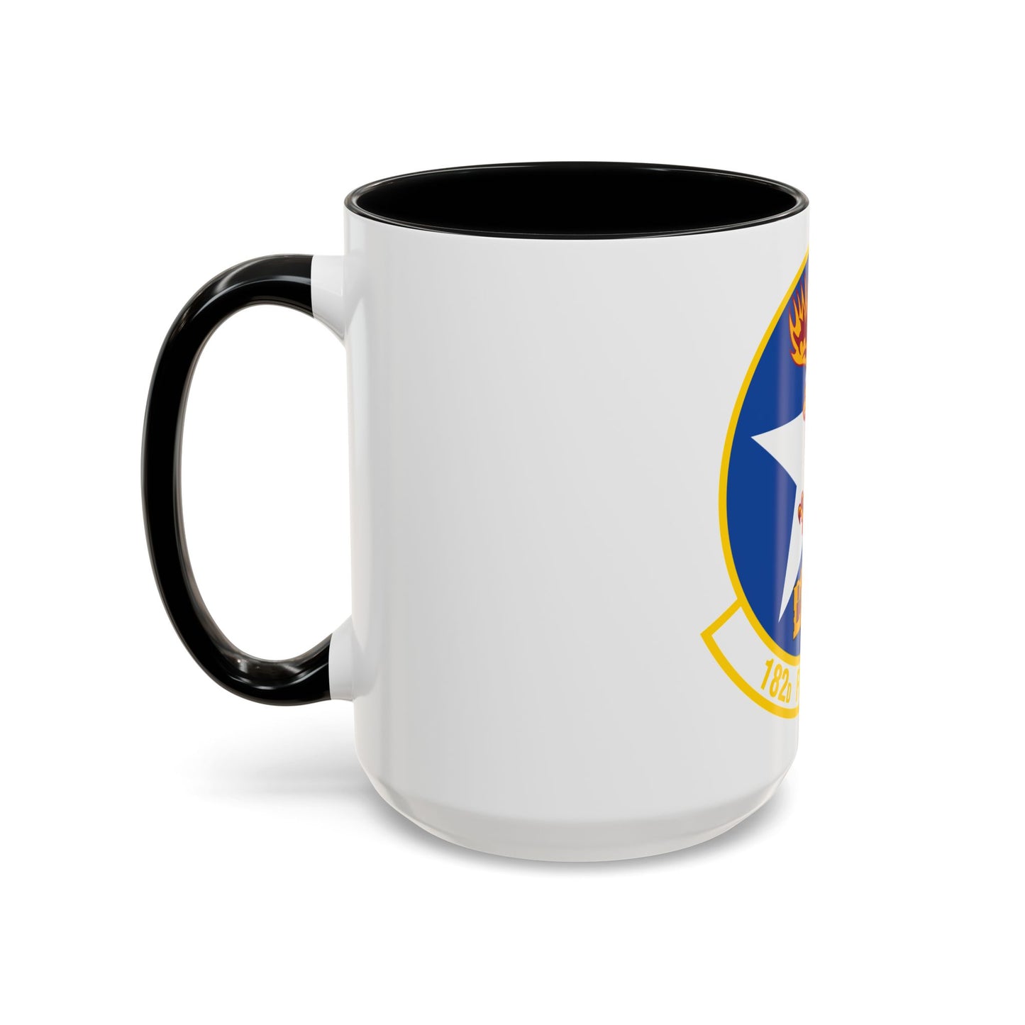 182 Fighter Squadron (U.S. Air Force) Accent Coffee Mug