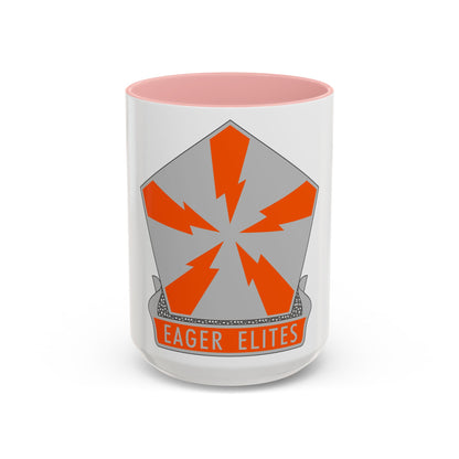 22 Signal Brigade 2 (U.S. Army) Accent Coffee Mug