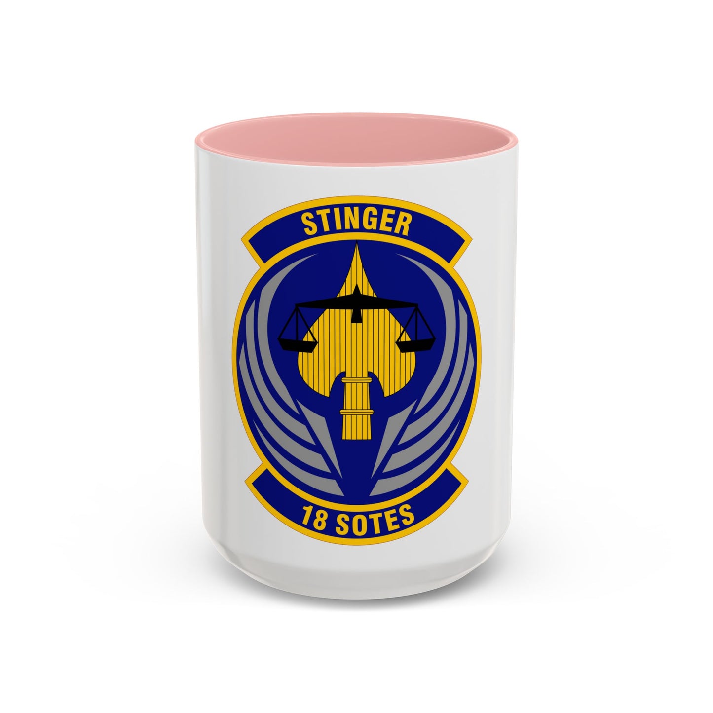 18 Special Operations Test and Evaluation Squadron AFSOC (U.S. Air Force) Accent Coffee Mug