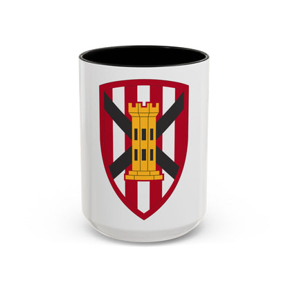 7 Engineer Brigade (U.S. Army) Accent Coffee Mug