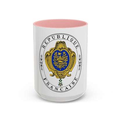 Coat of arms of the French Republic (1905) - Accent Coffee Mug