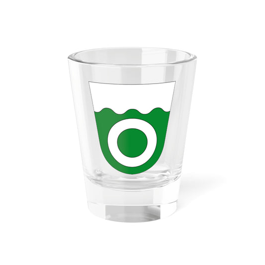 Haabersti linnaosa vapp (Estonia) (Coat of Arms) Shot Glass 1.5oz