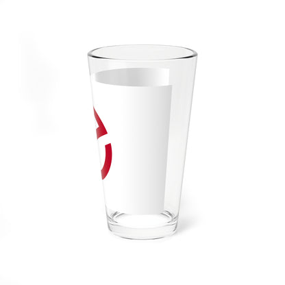 Flag of Tokunoshima Kagoshima (Japan) Pint Glass 16oz