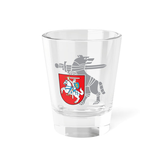 Coat of Arms Ministry of National Defence Lithuania - Shot Glass 1.5oz