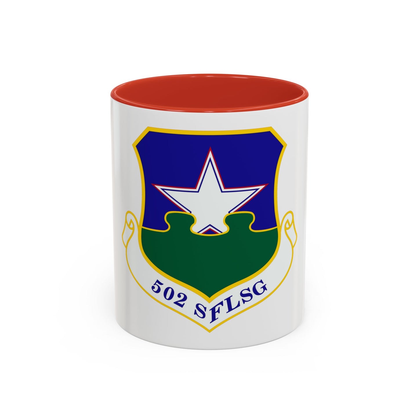 502d Security Forces and Logistics Support Group (U.S. Air Force) Accent Coffee Mug