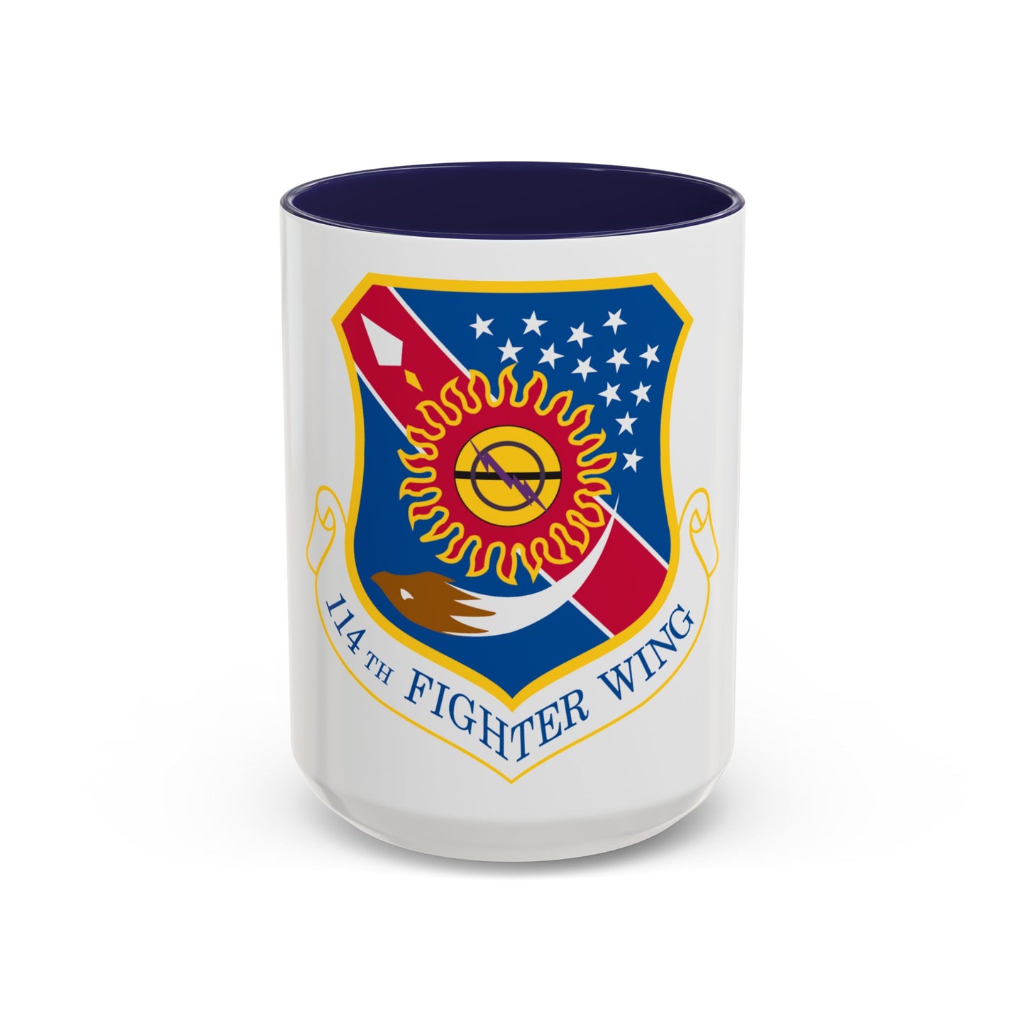 114th Fighter Wing (U.S. Air Force) Accent Coffee Mug
