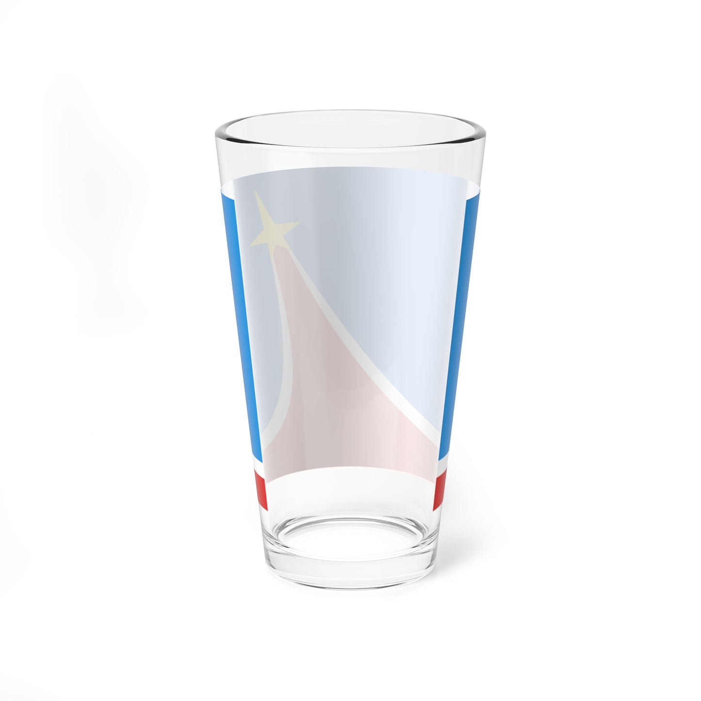Flag of Lyubertsy Moscow oblast 2007 (Russia) Pint Glass 16oz