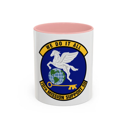 70th Mission Support Squadron (U.S. Air Force) Accent Coffee Mug
