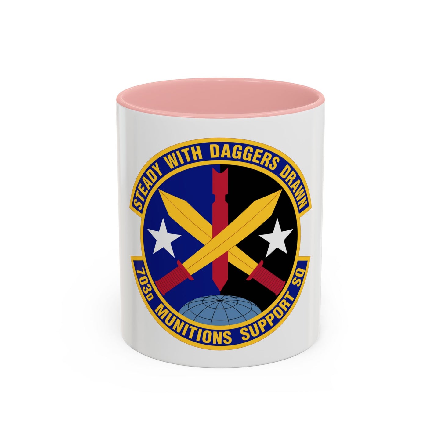 703d Munitions Support Squadron (U.S. Air Force) Accent Coffee Mug