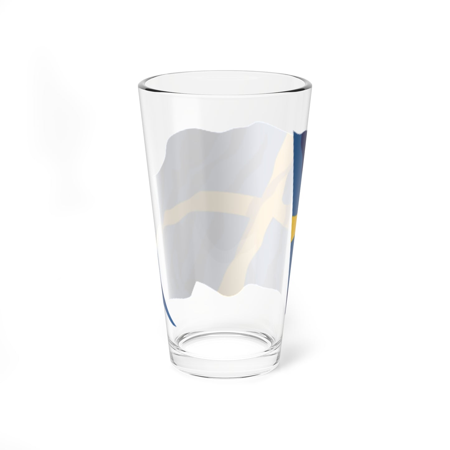 Sweden flag waving icon (Sweden) Pint Glass 16oz