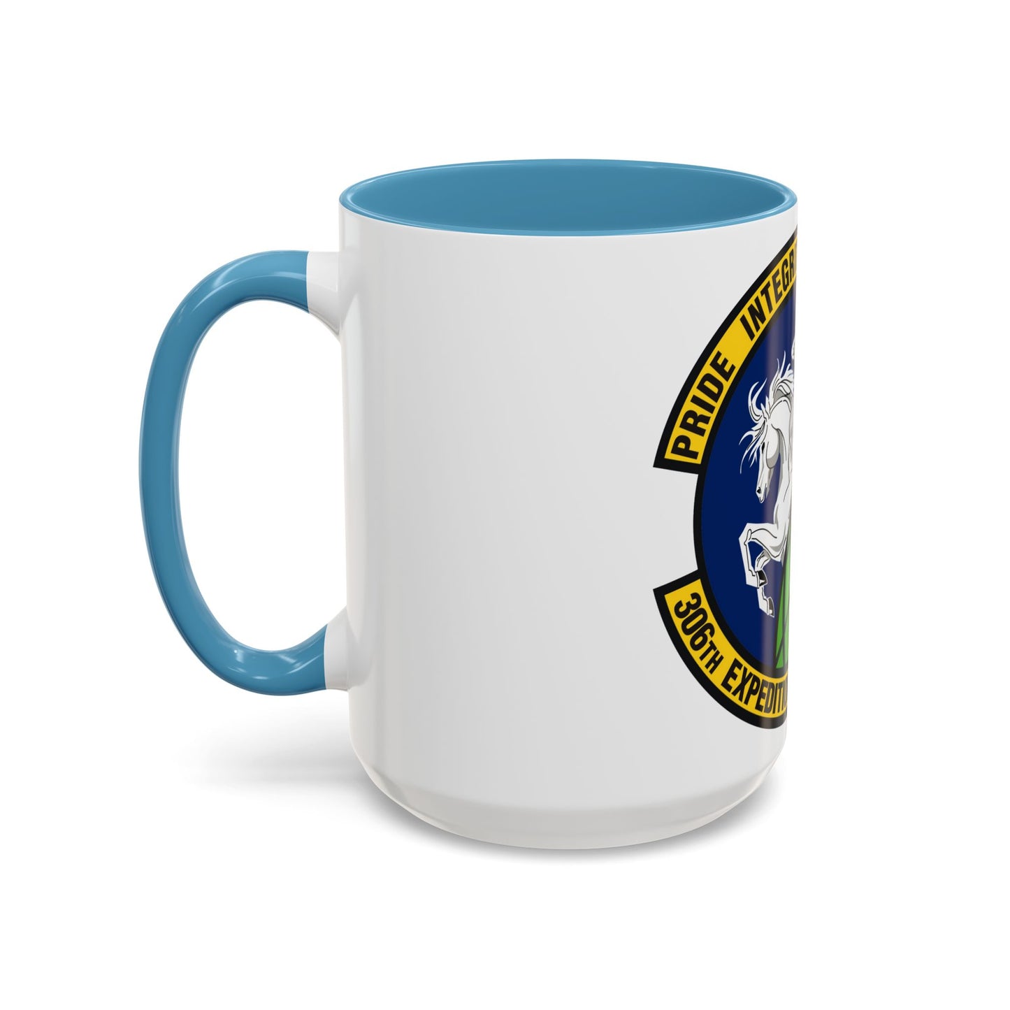 306th Expeditionary Airlift Squadron (U.S. Air Force) Accent Coffee Mug