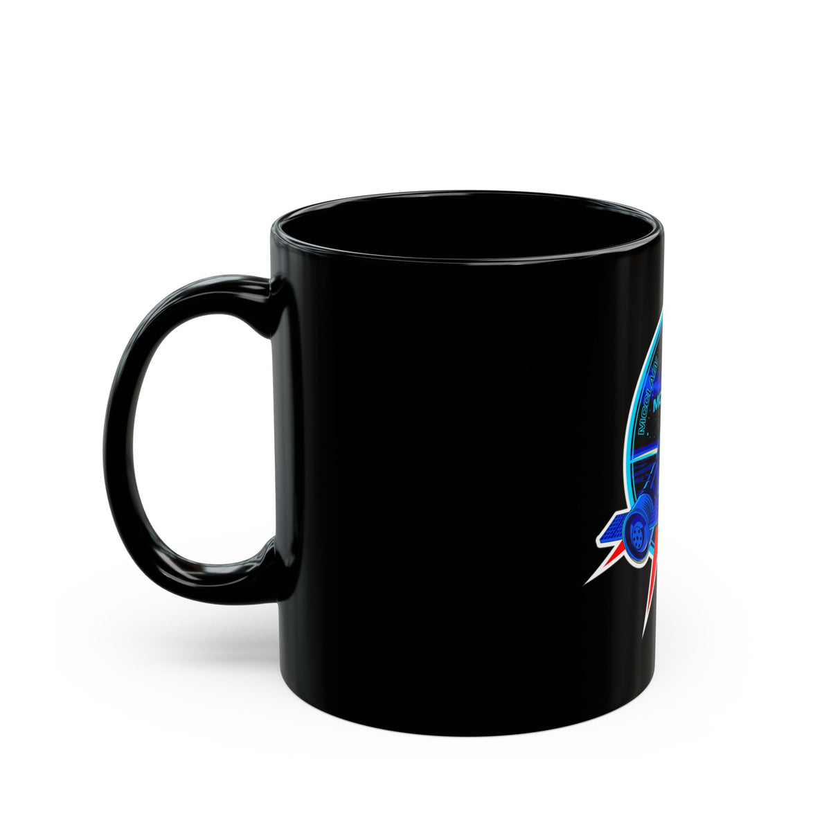 Soyuz MS-11 (Soyuz Programme) Black Coffee Mug