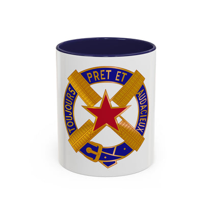 303 Cavalry Regiment USAR (U.S. Army) Accent Coffee Mug