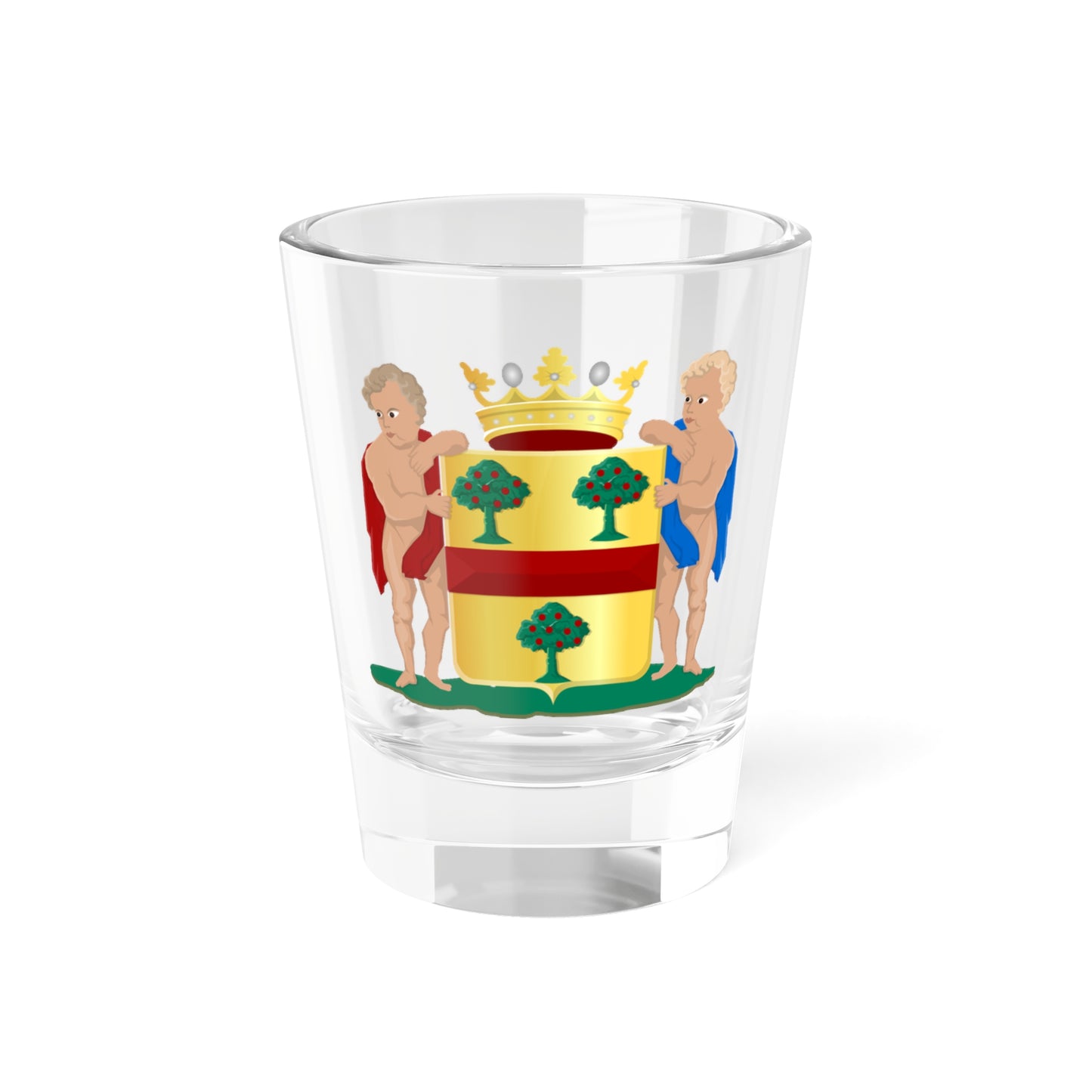 Gravendeel wapen (Netherlands) (Coat of Arms) Shot Glass 1.5oz
