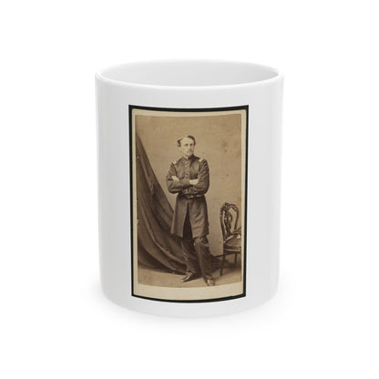 Lt. Robert G. Shaw, Standing, Facing Front (U.S. Civil War) White Coffee Mug