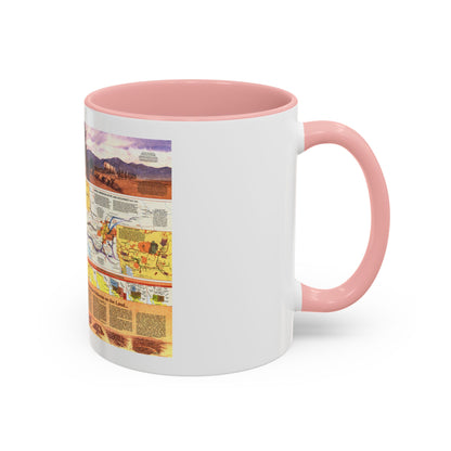 USA - Southwest 2 (1982) (Map) Accent Coffee Mug