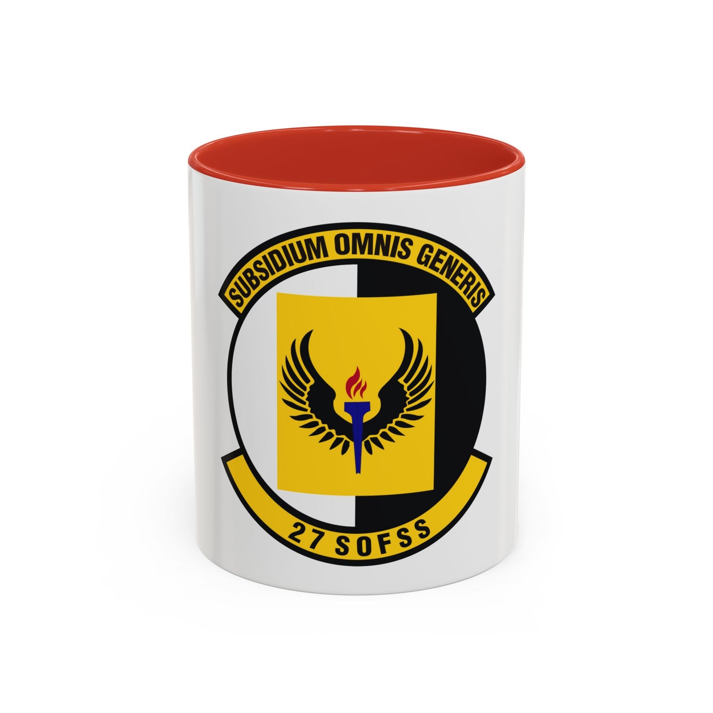 27th Special Operations Force Support Squadron (U.S. Air Force) Accent Coffee Mug
