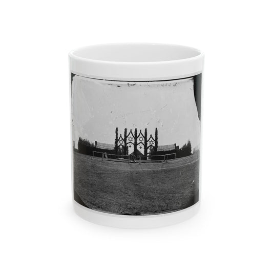 Brandy Station, Virginia. Headquarters Of Gen. John Henry Hobart Ward 001 (U.S. Civil War) White Coffee Mug