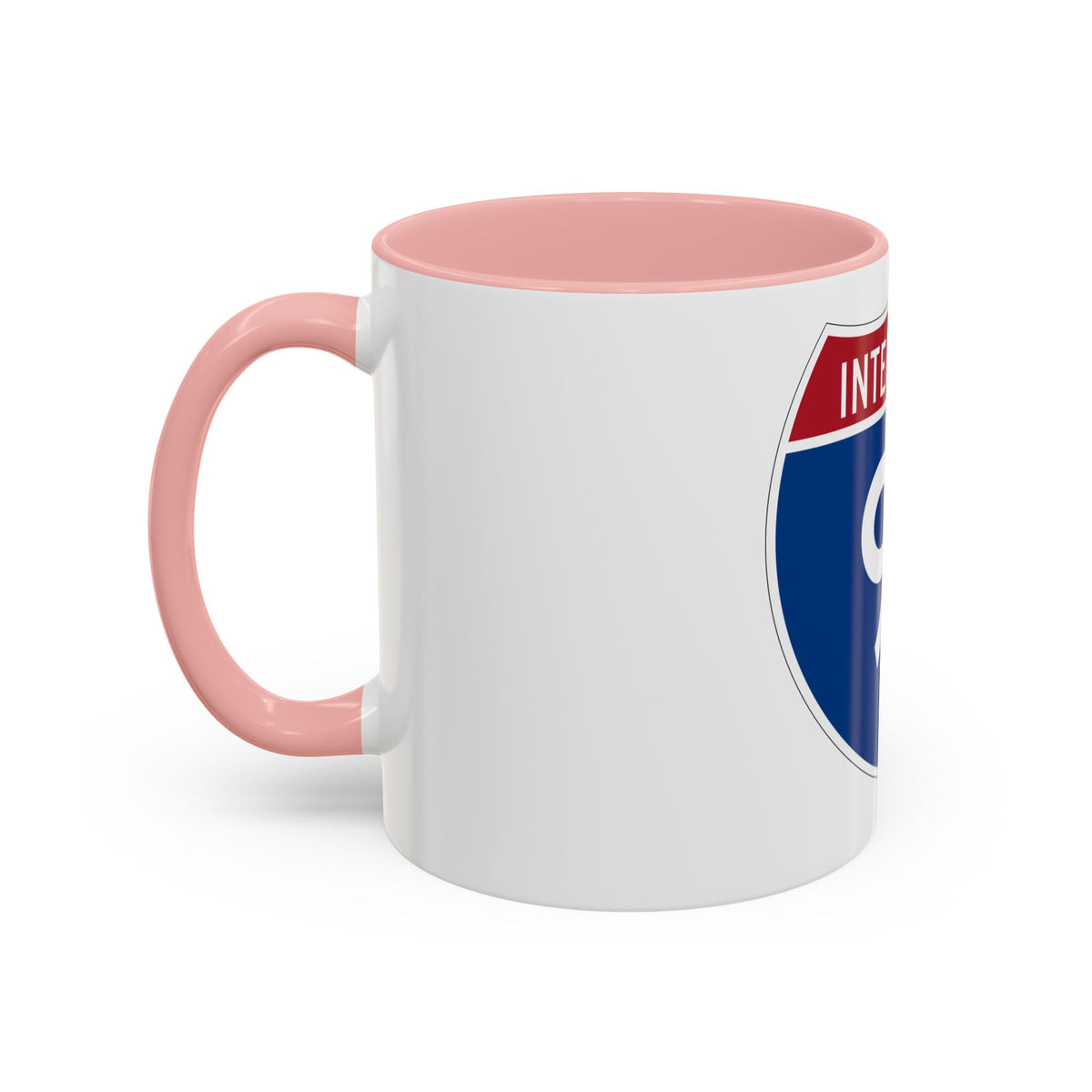 Interstate 91 (U.S. Highways) Accent Coffee Mug