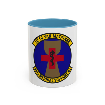 36th Medical Support Squadron (U.S. Air Force) Accent Coffee Mug