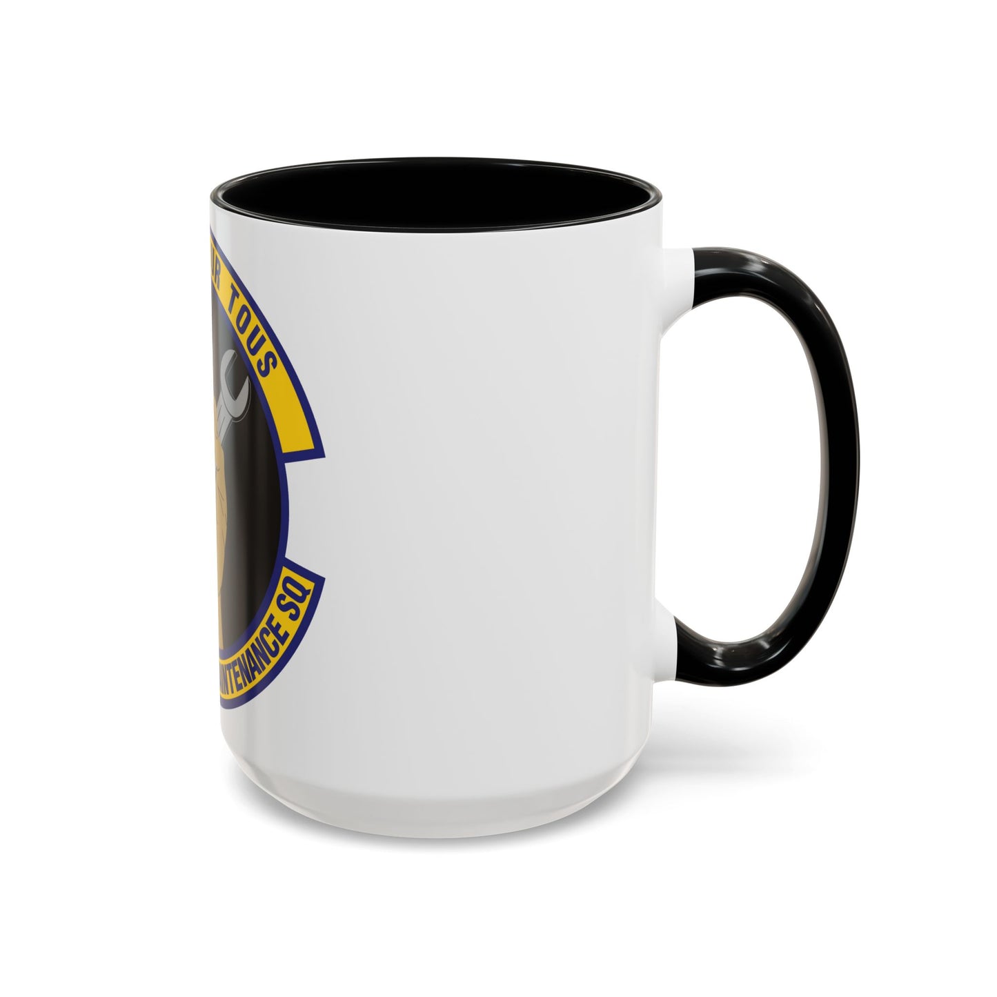 48th Equipment Maintenance Squadron (U.S. Air Force) Accent Coffee Mug