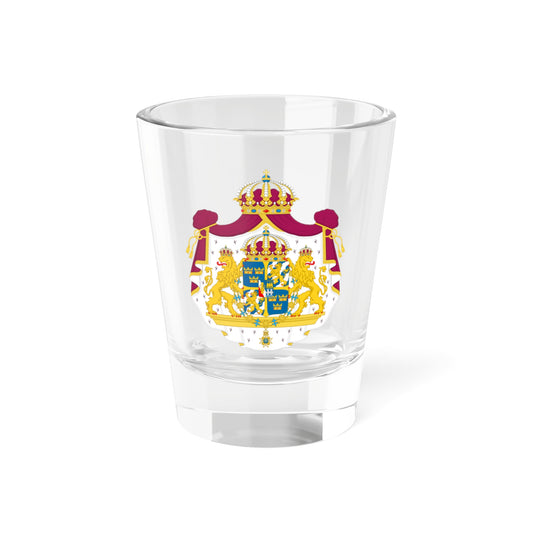 Great coat of arms of Sweden (Sweden) (Coat of Arms) Shot Glass 1.5oz