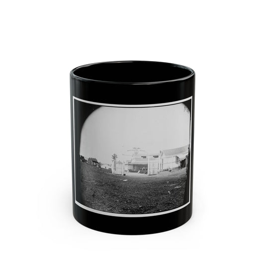 Alexandria, Virginia. Soldiers Rest (U.S. Civil War) Black Coffee Mug