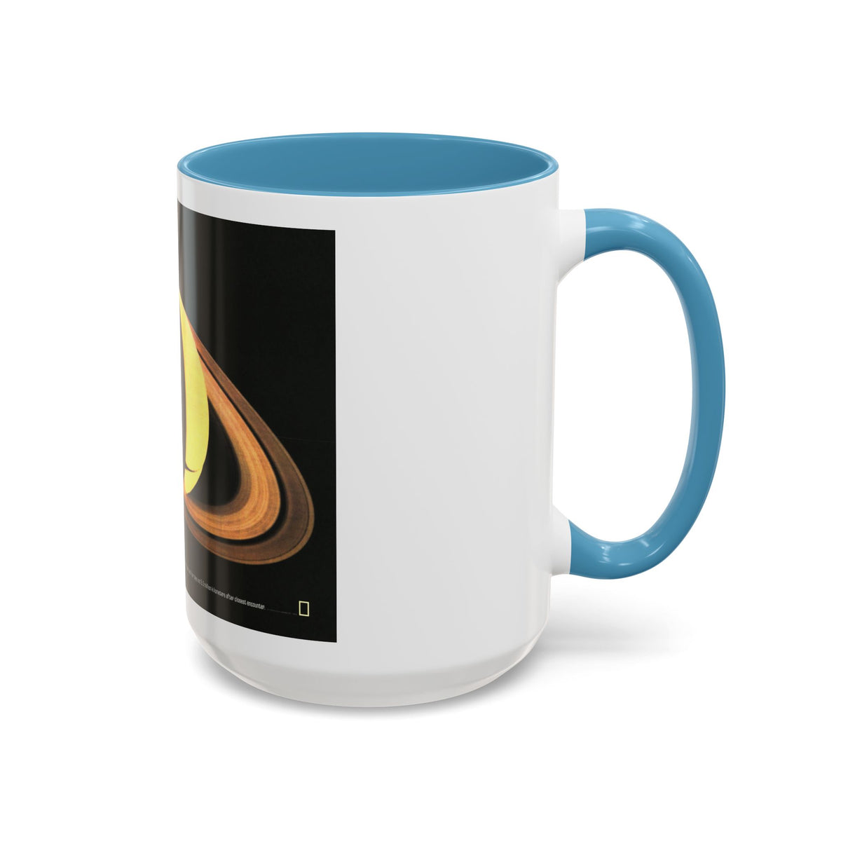 Space - Saturn (1981) (Map) Accent Coffee Mug