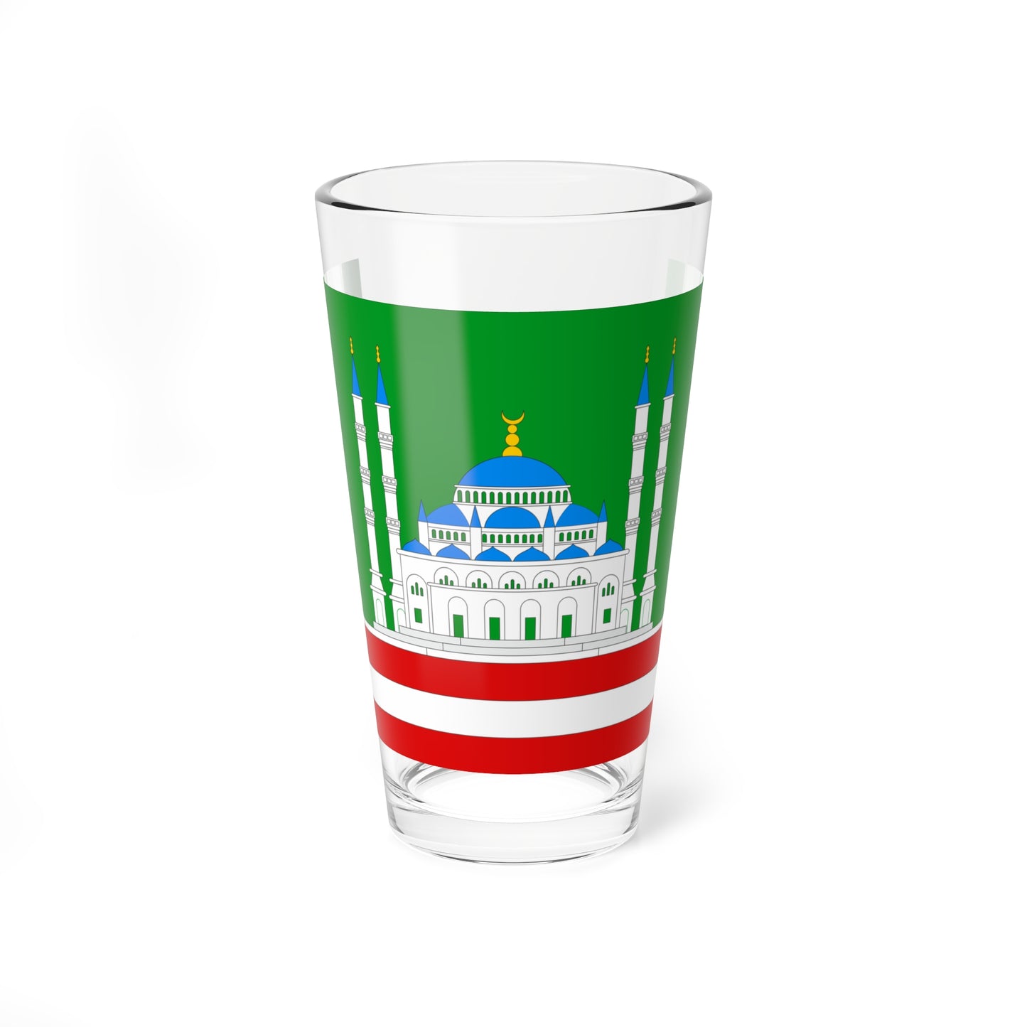 Flag of Grozny Chechnya (Russia) Pint Glass 16oz