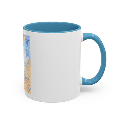 Canada - Saskatchewan & Manitoba (1979) (Map) Accent Coffee Mug