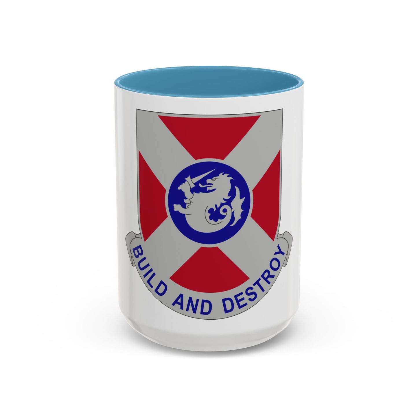391 Engineer Battalion (U.S. Army) Accent Coffee Mug