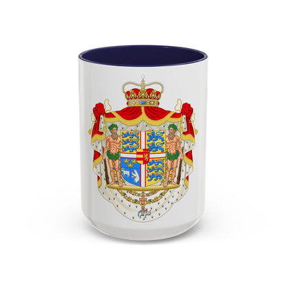 Coat of arms of Joachim, Prince of Denmark - Accent Coffee Mug