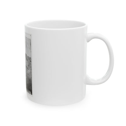 Fort Pulaski, Ga. Interior View Of Rear Parapet (U.S. Civil War) White Coffee Mug