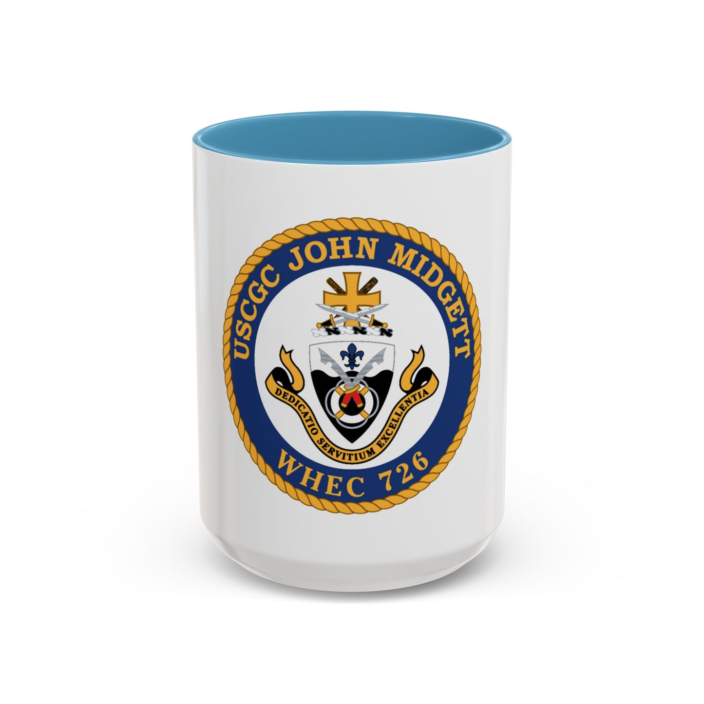 USCGC John Midgett WHEC 726 (U.S. Coast Guard) Accent Coffee Mug