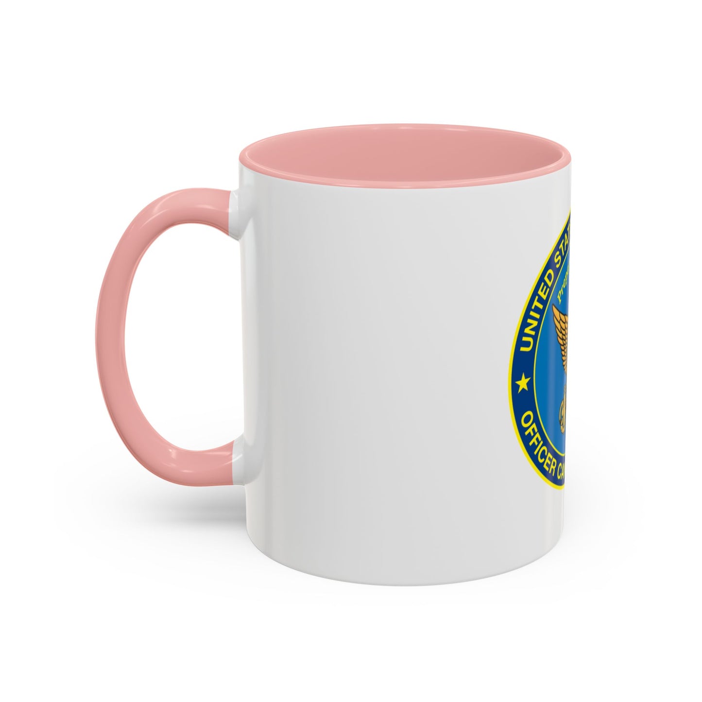 USCG Officer Candidate School (U.S. Coast Guard) Accent Coffee Mug