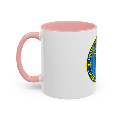 USCG Officer Candidate School (U.S. Coast Guard) Accent Coffee Mug
