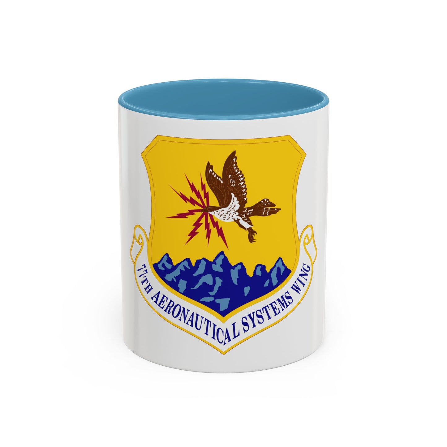 77th Aeronautical Systems Wing (U.S. Air Force) Accent Coffee Mug
