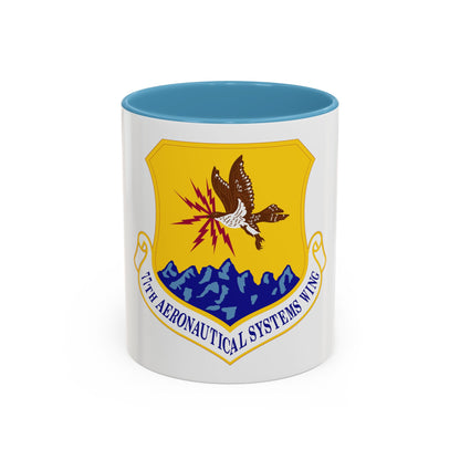 77th Aeronautical Systems Wing (U.S. Air Force) Accent Coffee Mug
