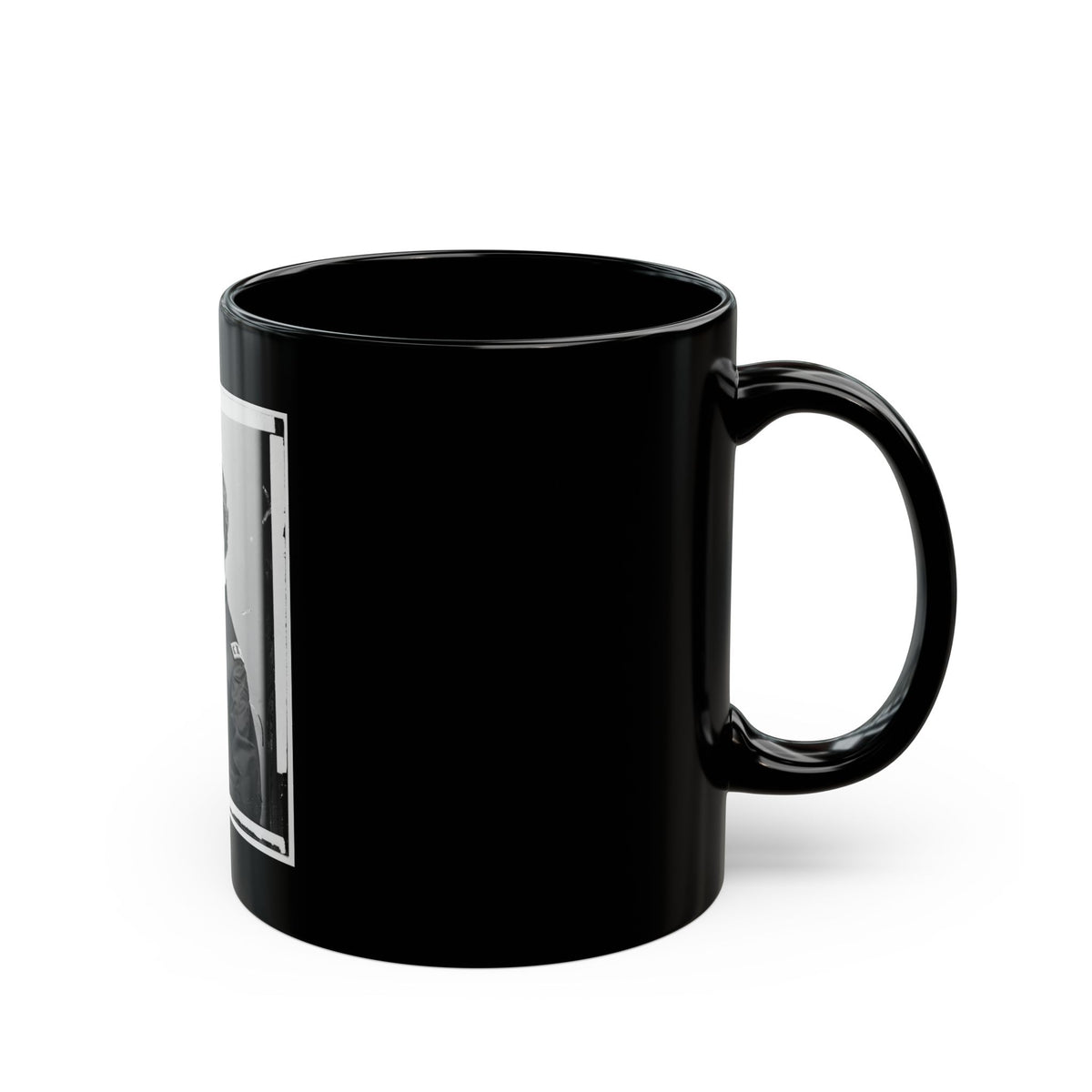 Portrait Of Maj. Gen. Horatio G. Wright, Officer Of The Federal Army (U.S. Civil War) Black Coffee Mug