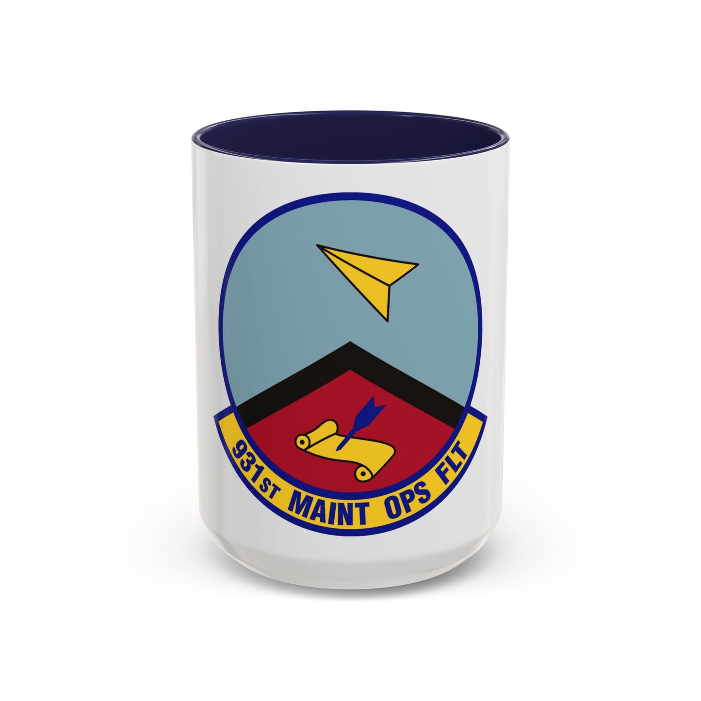931st Maintenance Operations Flight (U.S. Air Force) Accent Coffee Mug