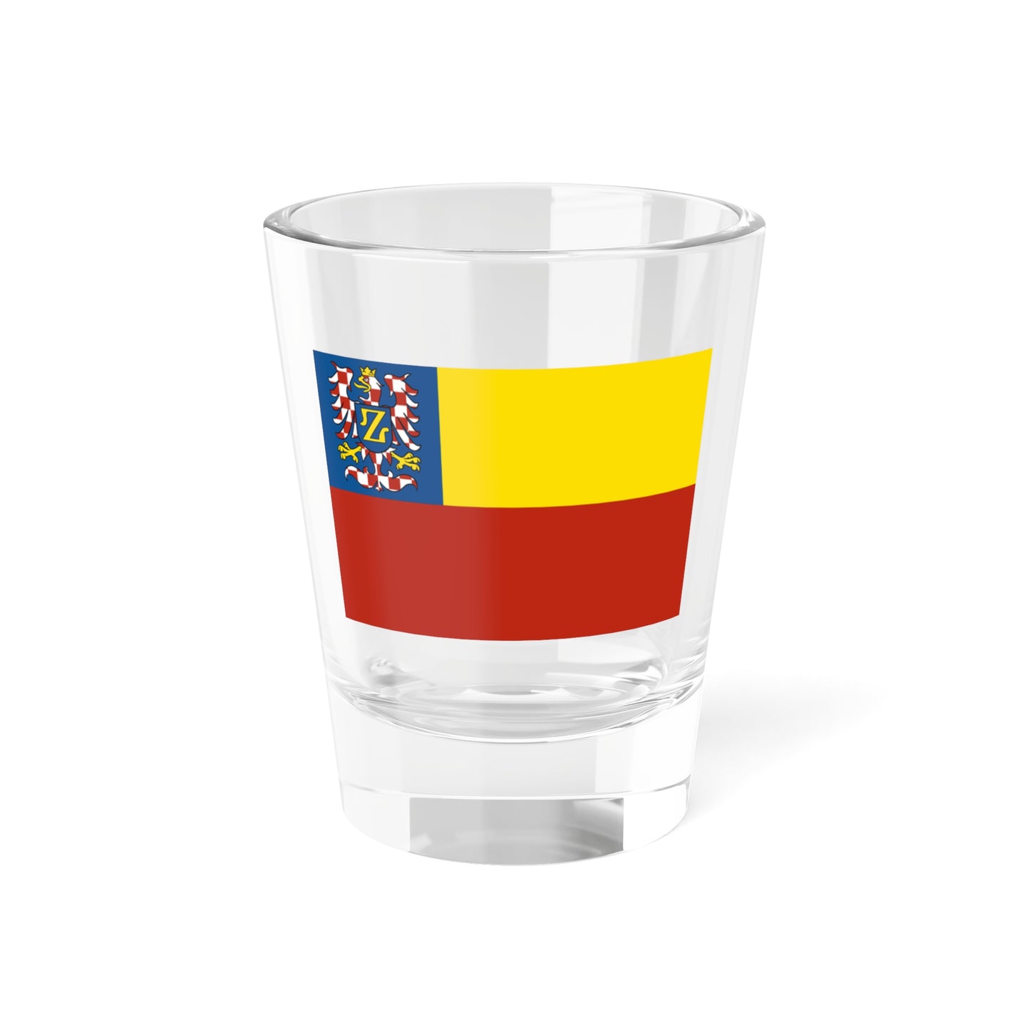 Flag of Znojmo Czech Republic - Shot Glass 1.5oz