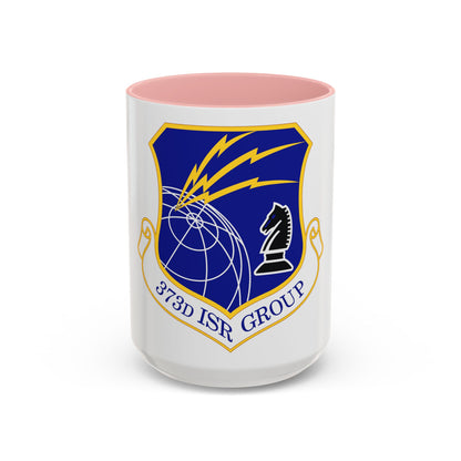 373 Intelligence Surveillance and Reconnaissance Group AFISRA (U.S. Air Force) Accent Coffee Mug