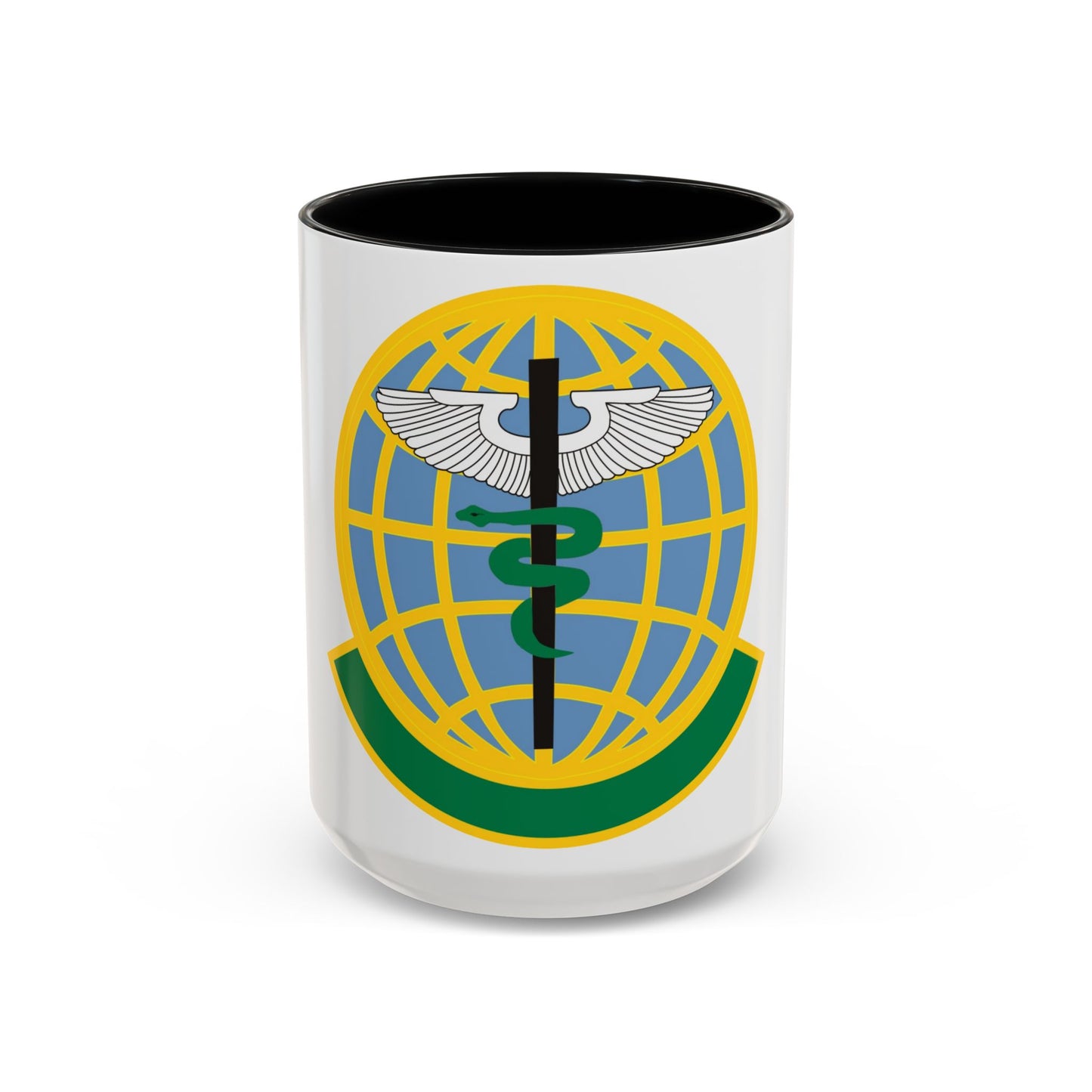 325 Medical Operations Squadron ACC (U.S. Air Force) Accent Coffee Mug