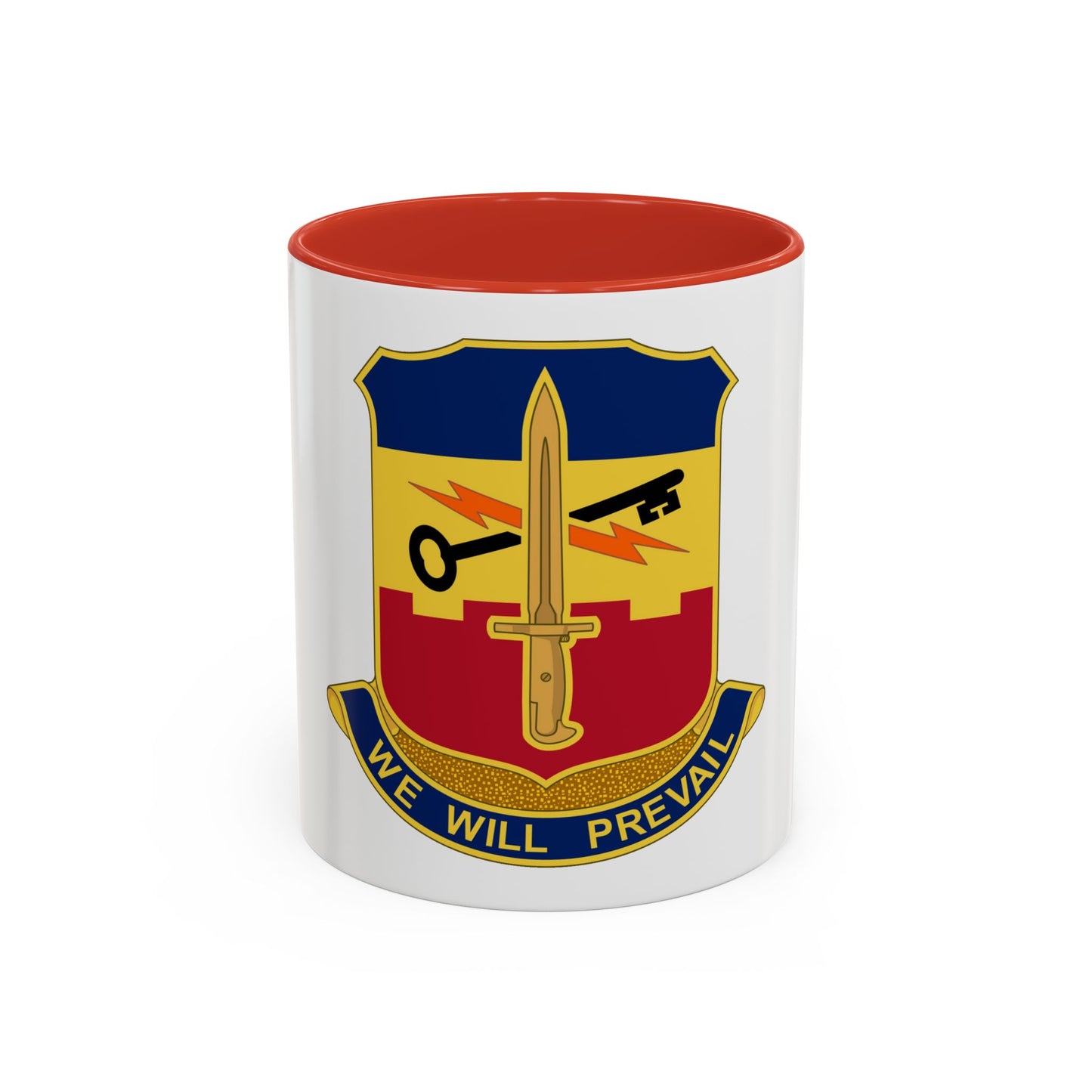741 Engineer Battalion (U.S. Army) Accent Coffee Mug